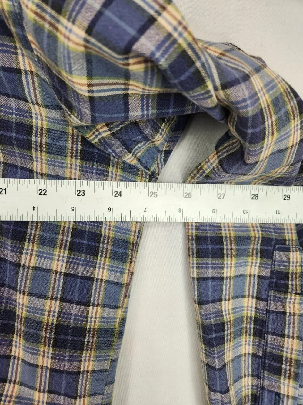 Browning Button Up Shirt Men's L Long Sleeve Blue Plaid Outdoor Casual - Picture 3 of 6